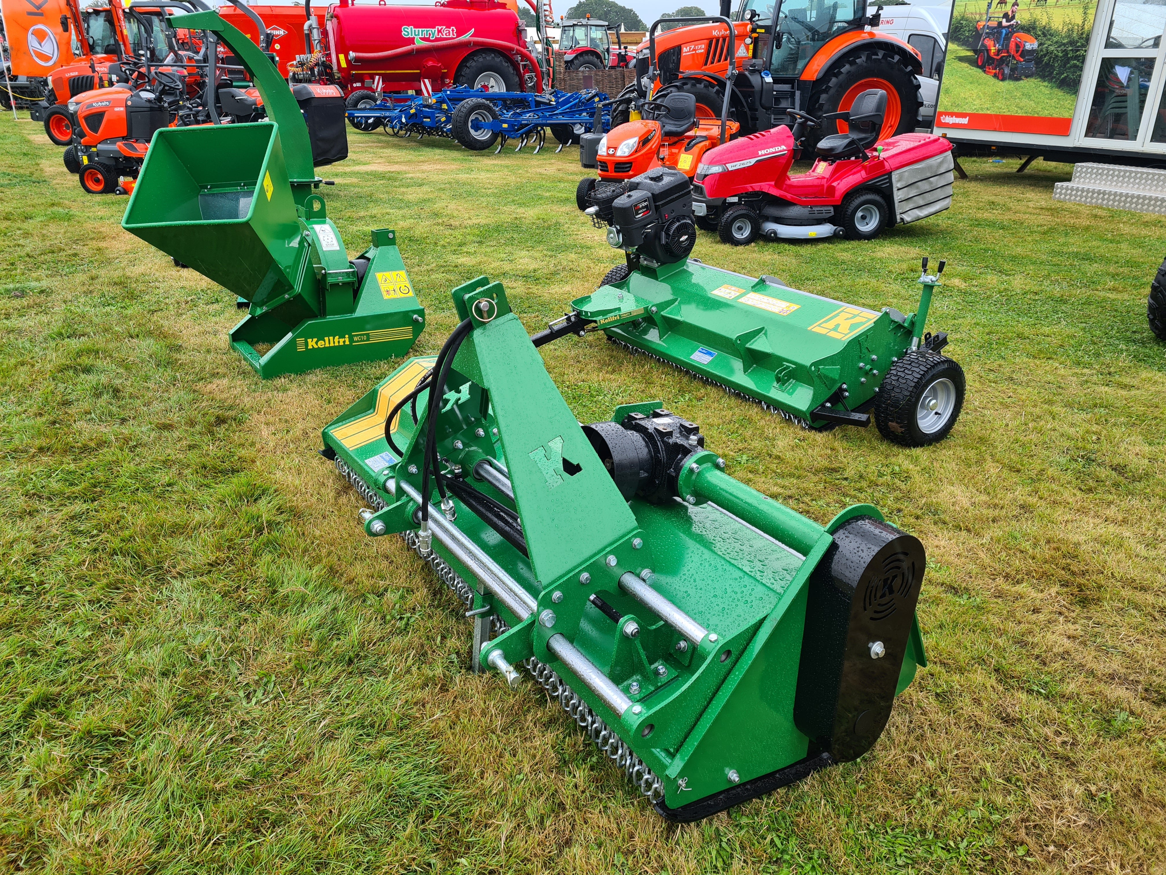 KELLFRI WKH195 1.95m Flail Mower with Side Shift