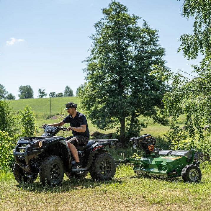 KELLFRI ATV Trailed 1.5m Flail Mower with flap