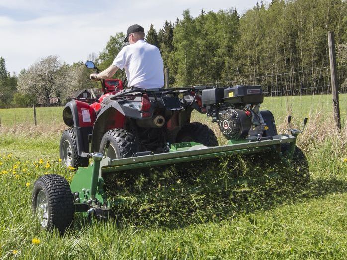 KELLFRI ATV Trailed 1.5m Flail Mower with flap