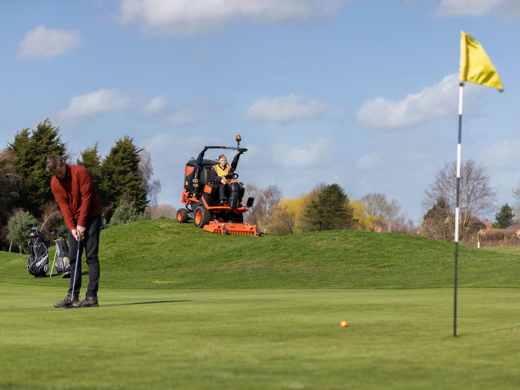 KUBOTA FC3-261 Rideon Mower with High Dump Collector