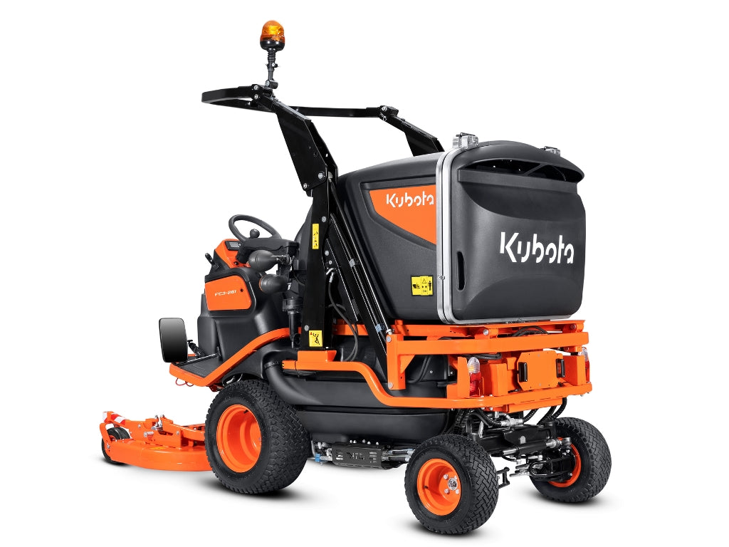 KUBOTA FC3-261 Rideon Mower with High Dump Collector