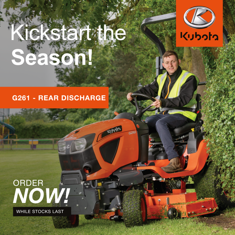 KUBOTA G261RD Rideon Mower