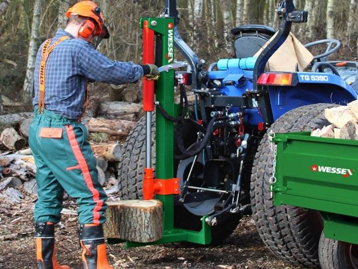 Wessex LS100 10t Tractor Mounted Log Splitter