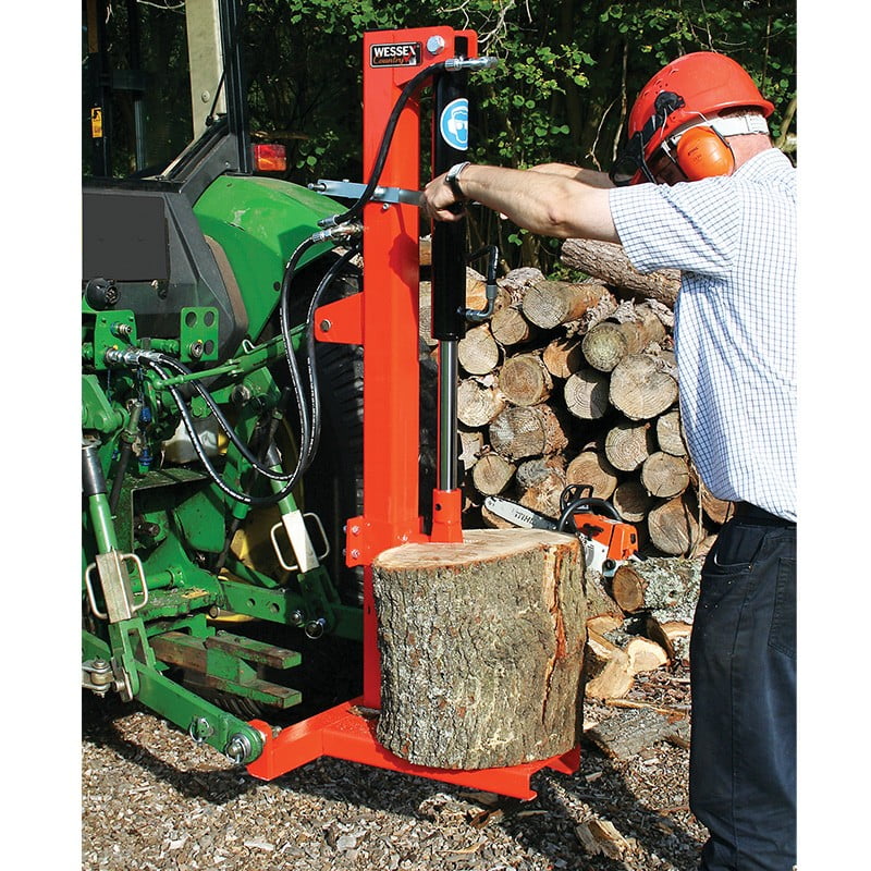 Wessex LS100 10t Tractor Mounted Log Splitter