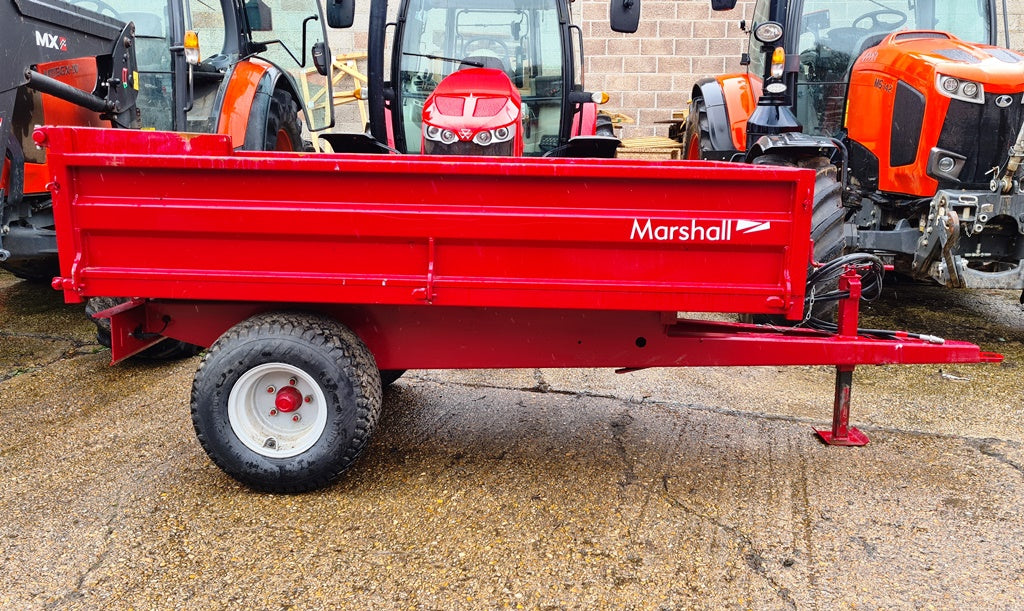 Marshall 2t Tipping Trailer for Compact Tractors