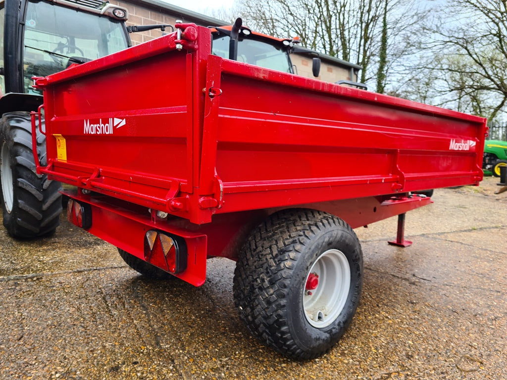 Marshall 2t Tipping Trailer for Compact Tractors