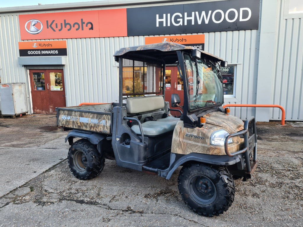 Kubota RTV 900 Camo '08' plate with Canopy