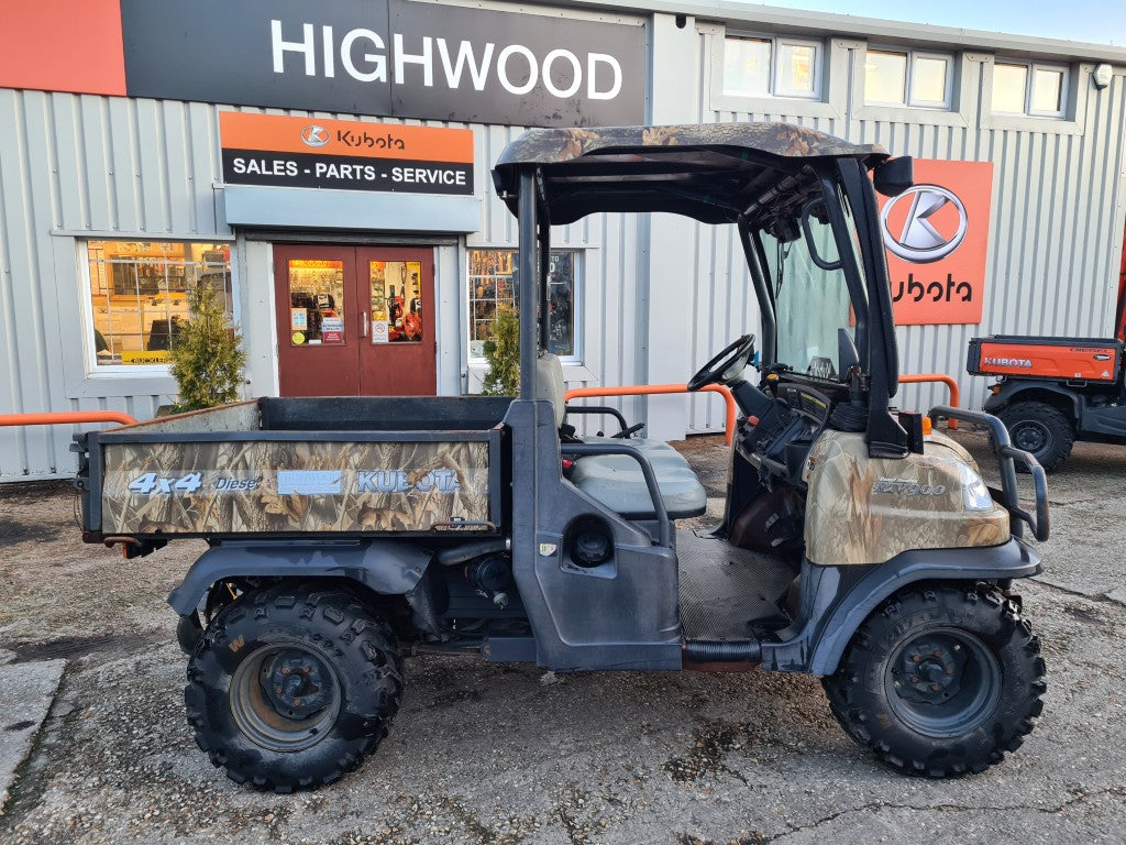 Kubota RTV 900 Camo '08' plate with Canopy