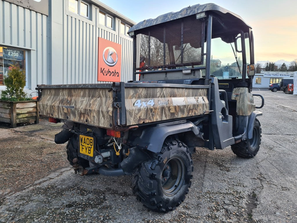 Kubota RTV 900 Camo '08' plate with Canopy