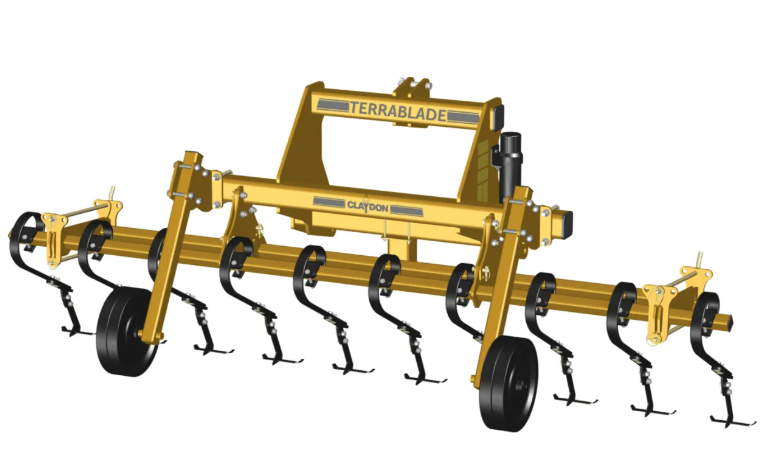 Claydon 3m TERRABLADE Front Mounted Cultivator