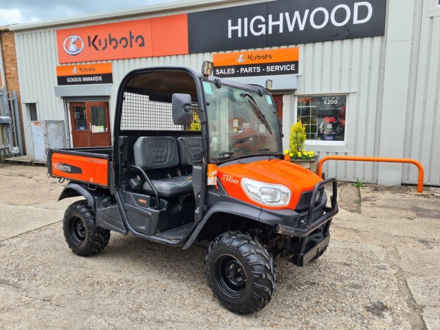 Kubota RTV x1110 Orange '19' plate - Kit1 ROPS - 2600hrs