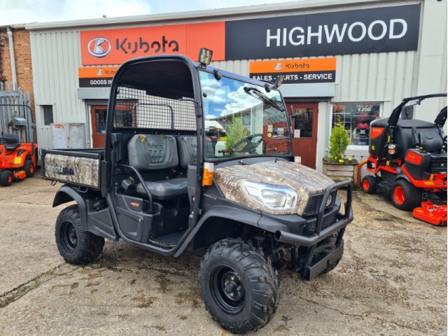 Kubota RTV x1110 Camo '19' plate - Kit1 ROPS