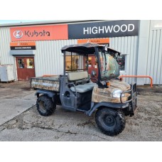 Kubota RTV 900 Camo '08' plate with Roof